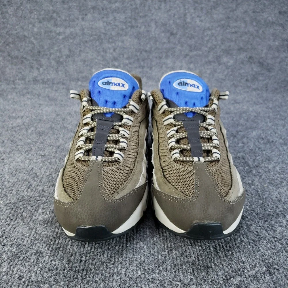 Nike Air Max‎ 95 Shoes Mens size 9.5 Brown Beige Sneakers Casual Missing Insoles